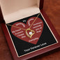 To My Soulmate Valentines Day Forever Love Necklace