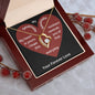 To My Soulmate Valentines Day Forever Love Necklace