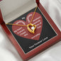 To My Soulmate Valentines Day Forever Love Necklace