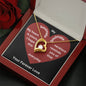 To My Soulmate Valentines Day Forever Love Necklace