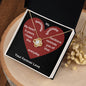 To My Soulmate Valentines Day Love Knot Necklace