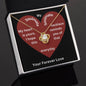 To My Soulmate Valentines Day Love Knot Necklace