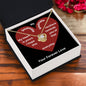 To My Soulmate Valentines Day Love Knot Necklace