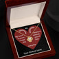 To My Soulmate Valentines Day Love Knot Necklace