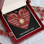 To My Soulmate Valentines Day Love Knot Necklace