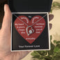 To My Soulmate Valentines Day Forever Love Necklace