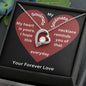 To My Soulmate Valentines Day Forever Love Necklace