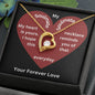 To My Soulmate Valentines Day Forever Love Necklace