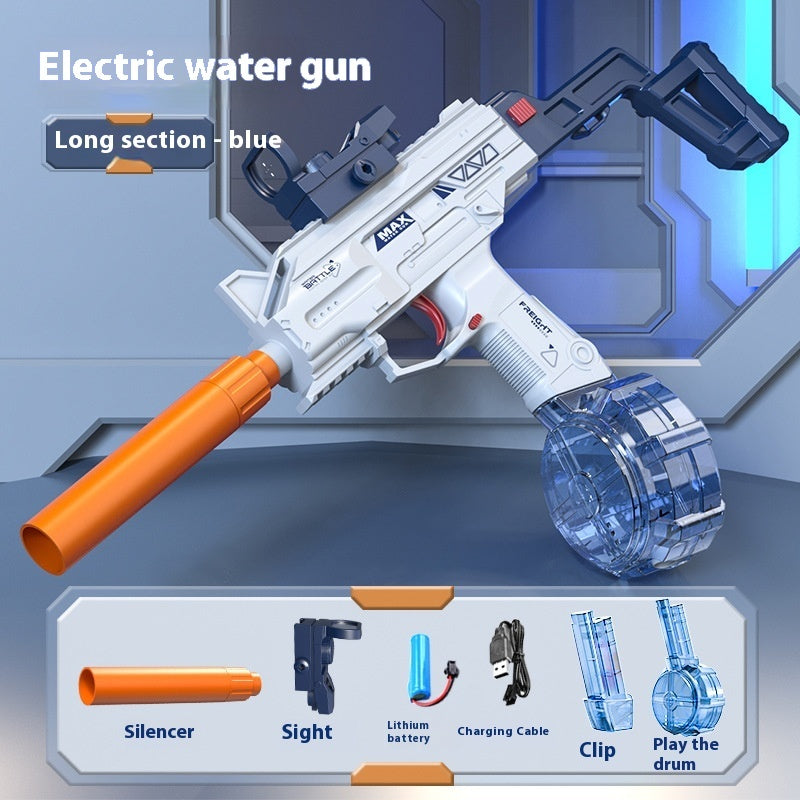 UZI Long And Short Electric Water Gun Outdoor Beach Water Fight Children's Toys