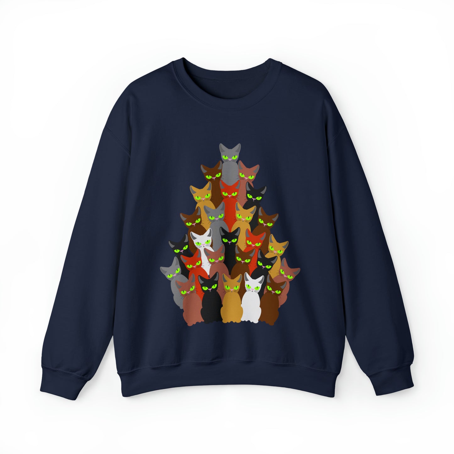 Unisex Heavy Blend™ Crewneck Christmas Ugly Sweatshirt12