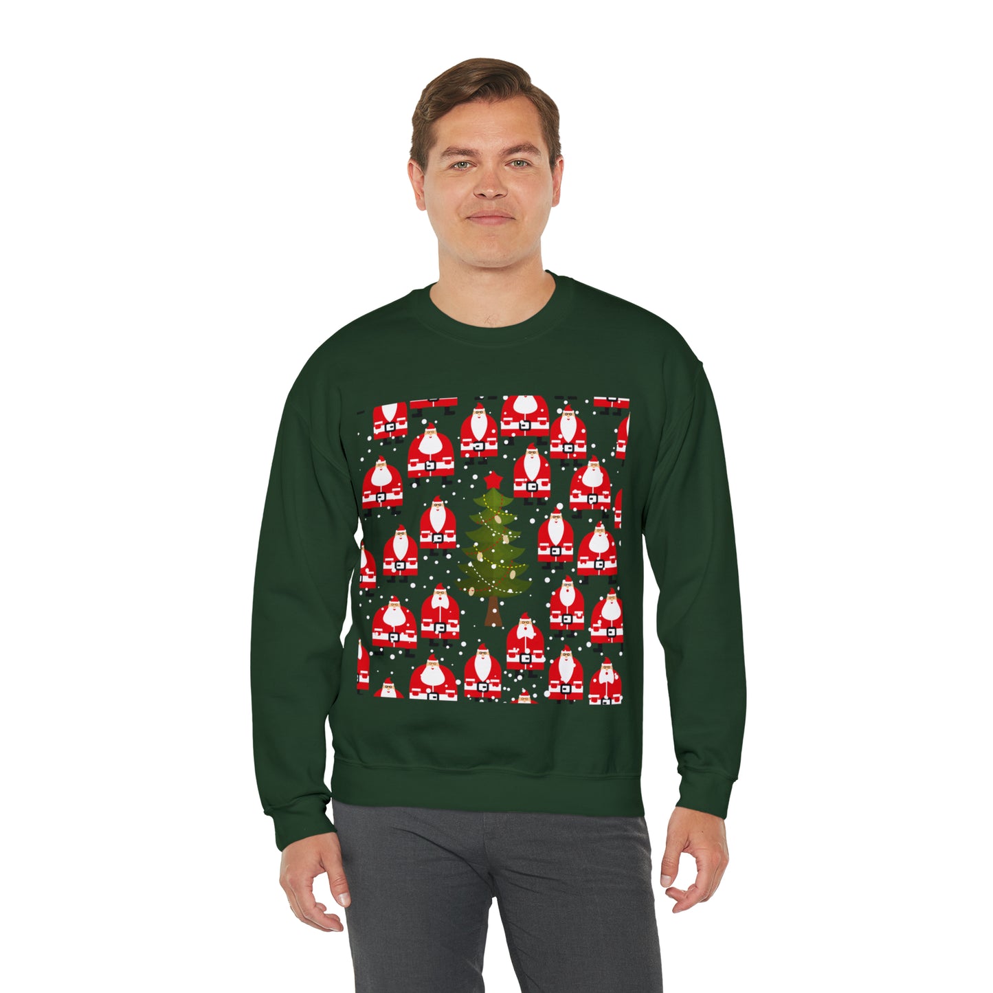 Unisex Heavy Blend™ Crewneck Christmas Ugly Sweatshirt9