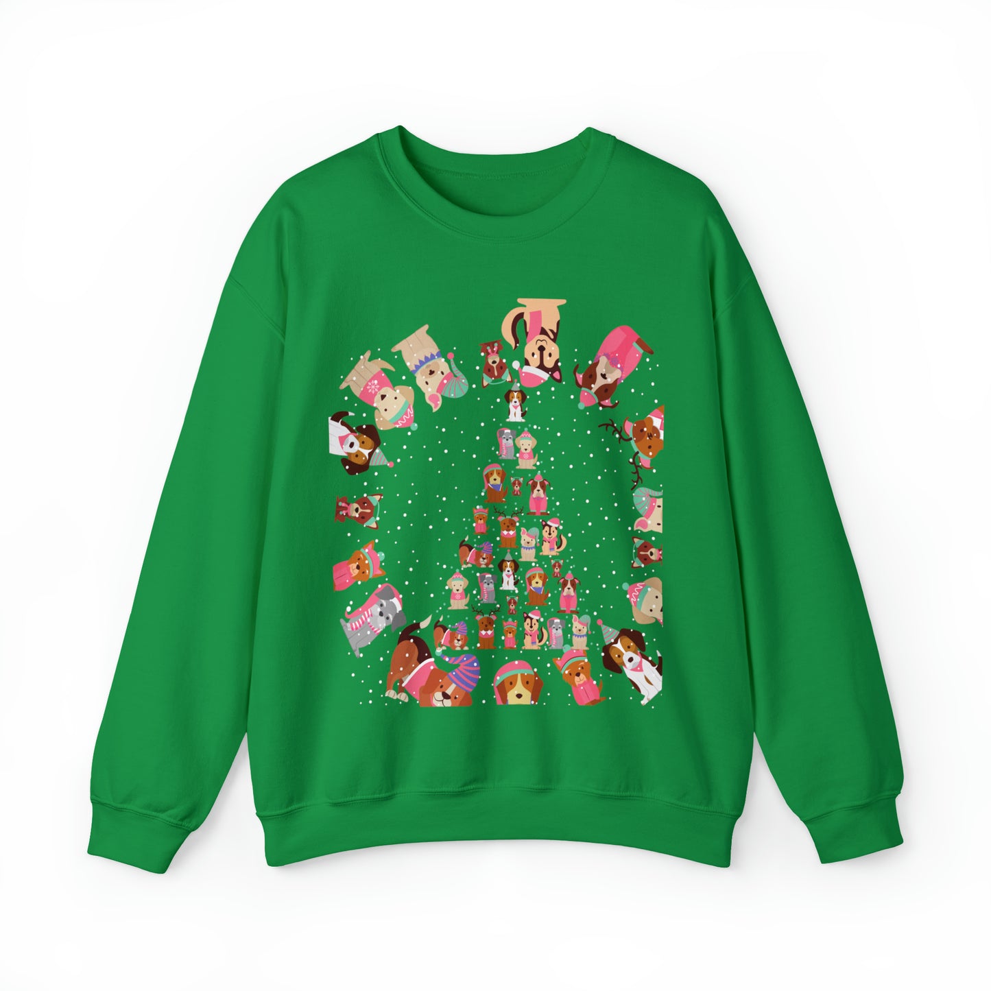 Unisex Heavy Blend™ Crewneck Christmas Ugly Sweatshirt6