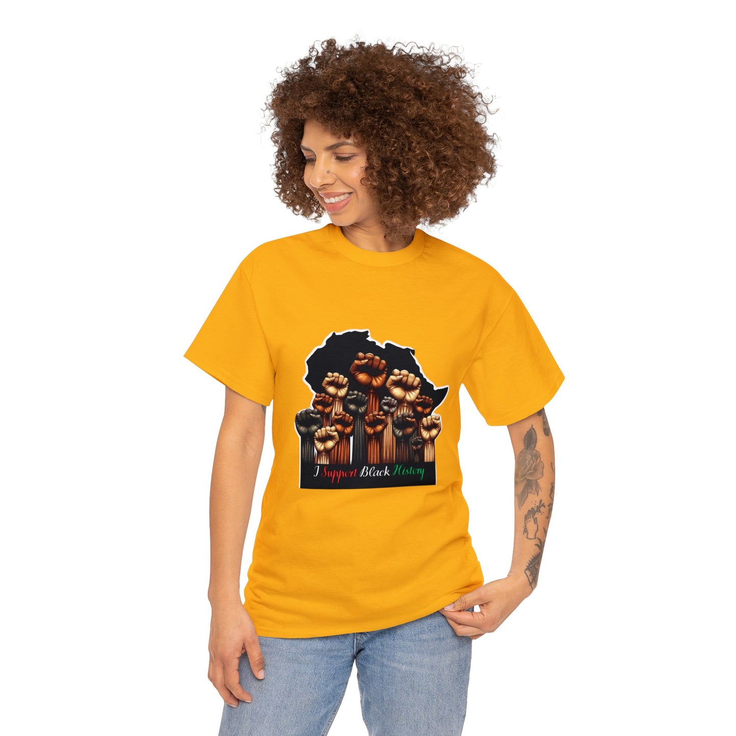 Black History Month I Support Black History Tees