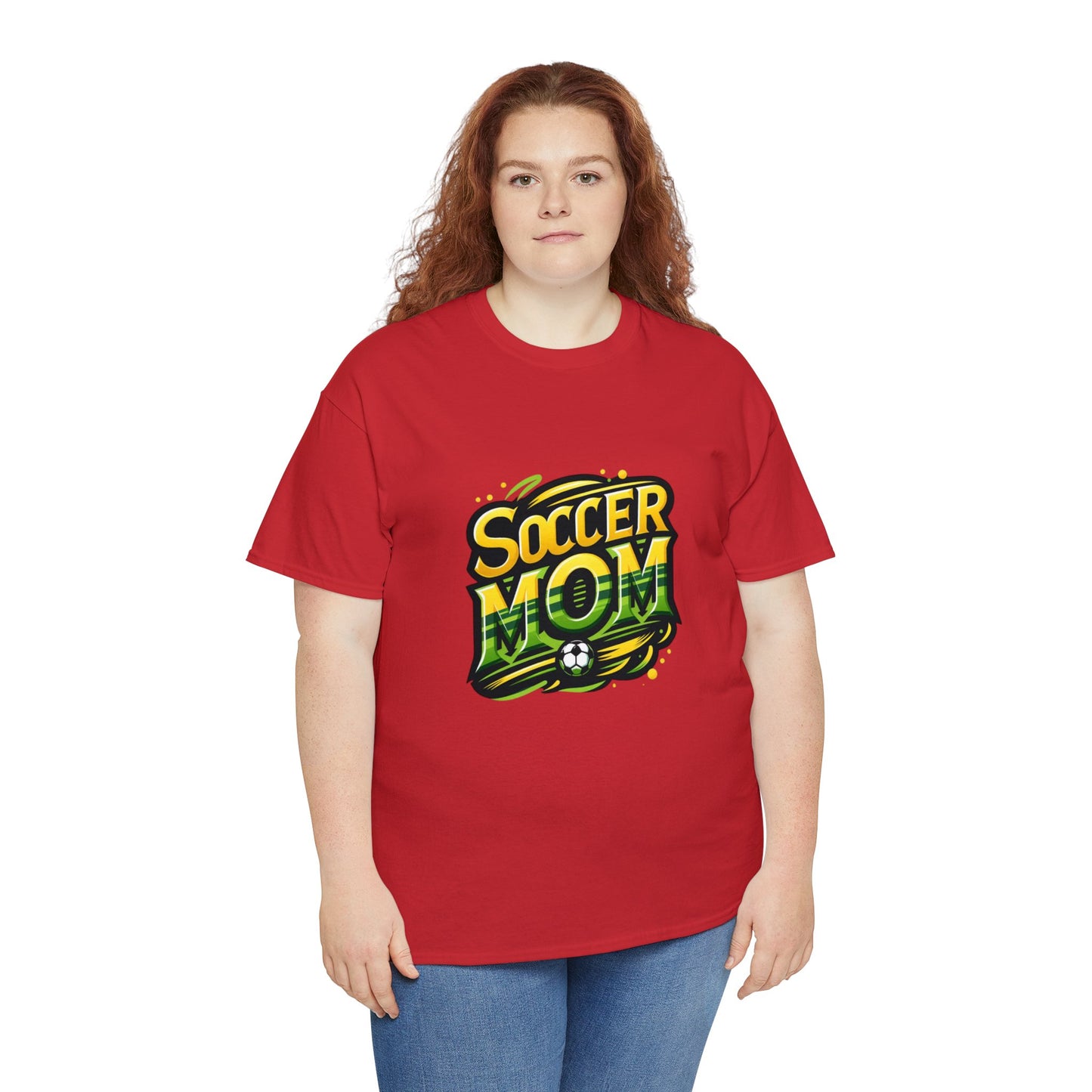 Soccer Mom Unisex Heavy Cotton Tee