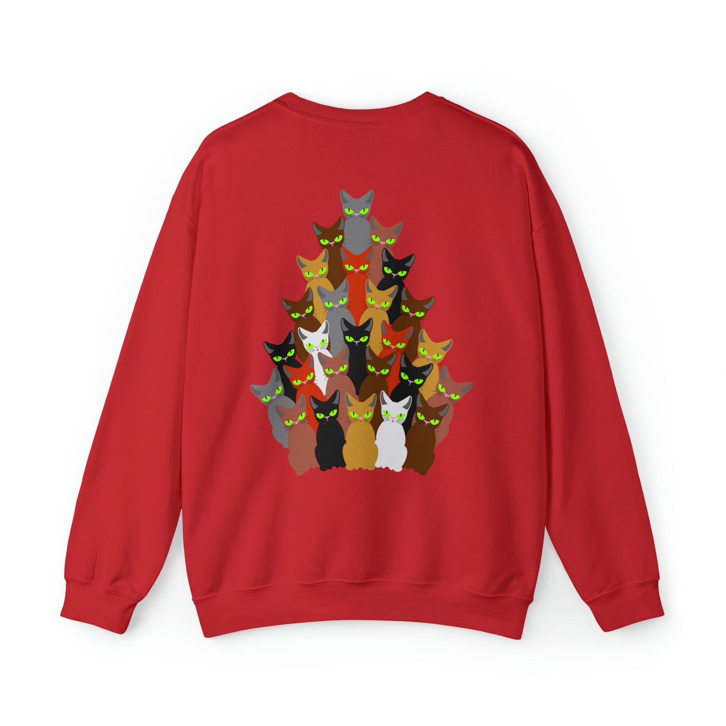 Unisex Heavy Blend™ Crewneck Christmas Ugly Sweatshirt12