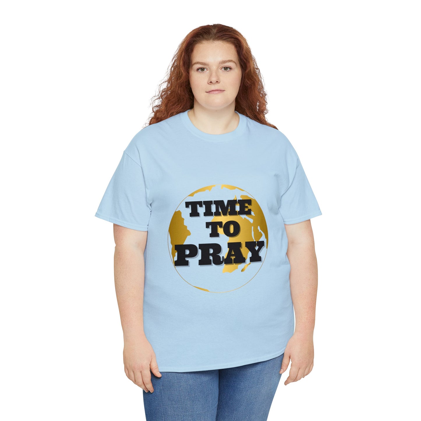 Unisex Heavy Cotton Tee Time to Pray Tee