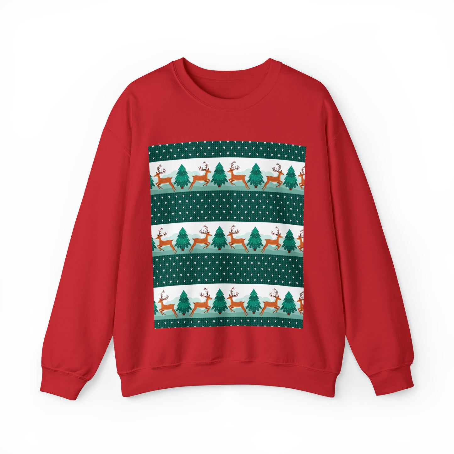 Unisex Heavy Blend™ Crewneck Christmas Ugly Sweatshirt3