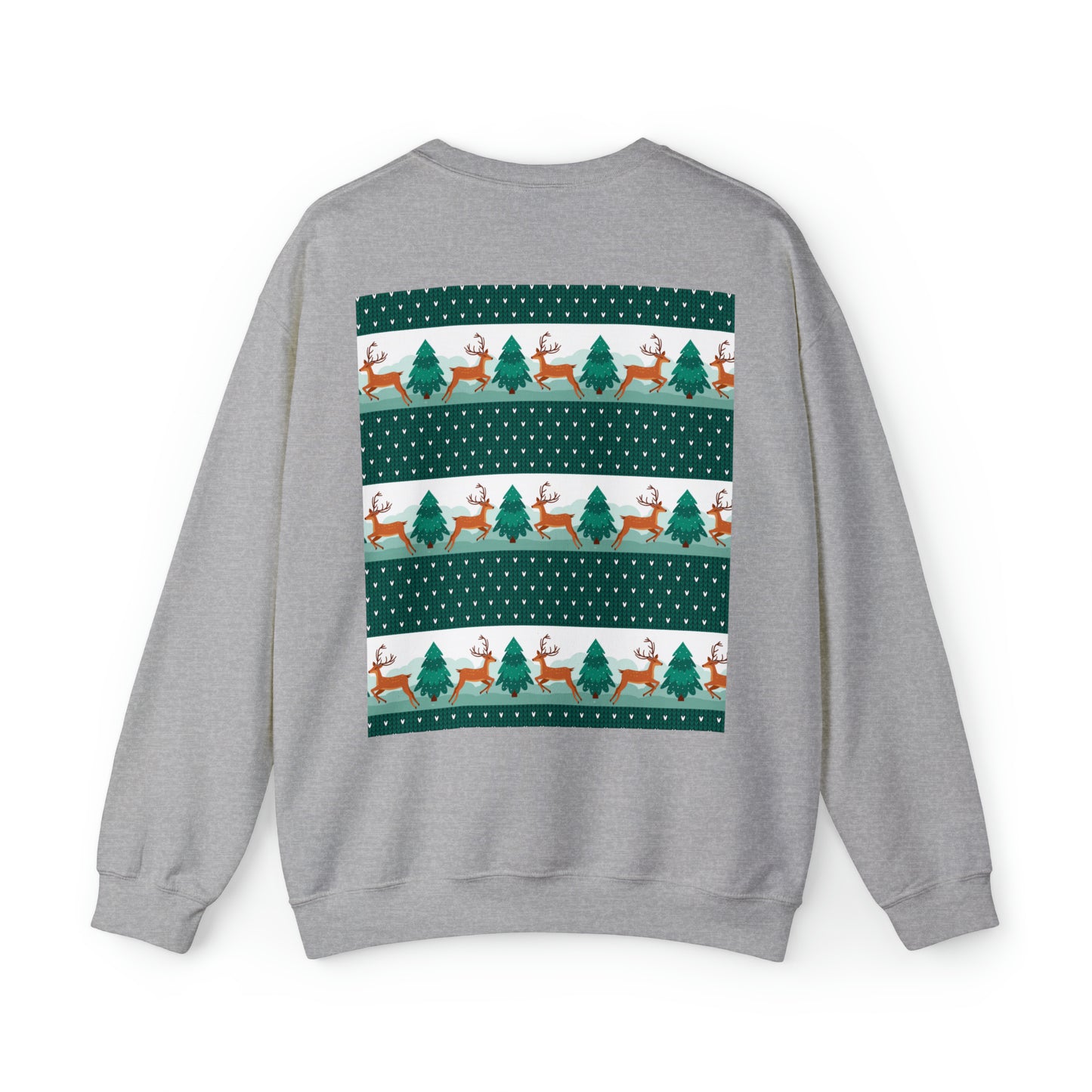 Unisex Heavy Blend™ Crewneck Christmas Ugly Sweatshirt3