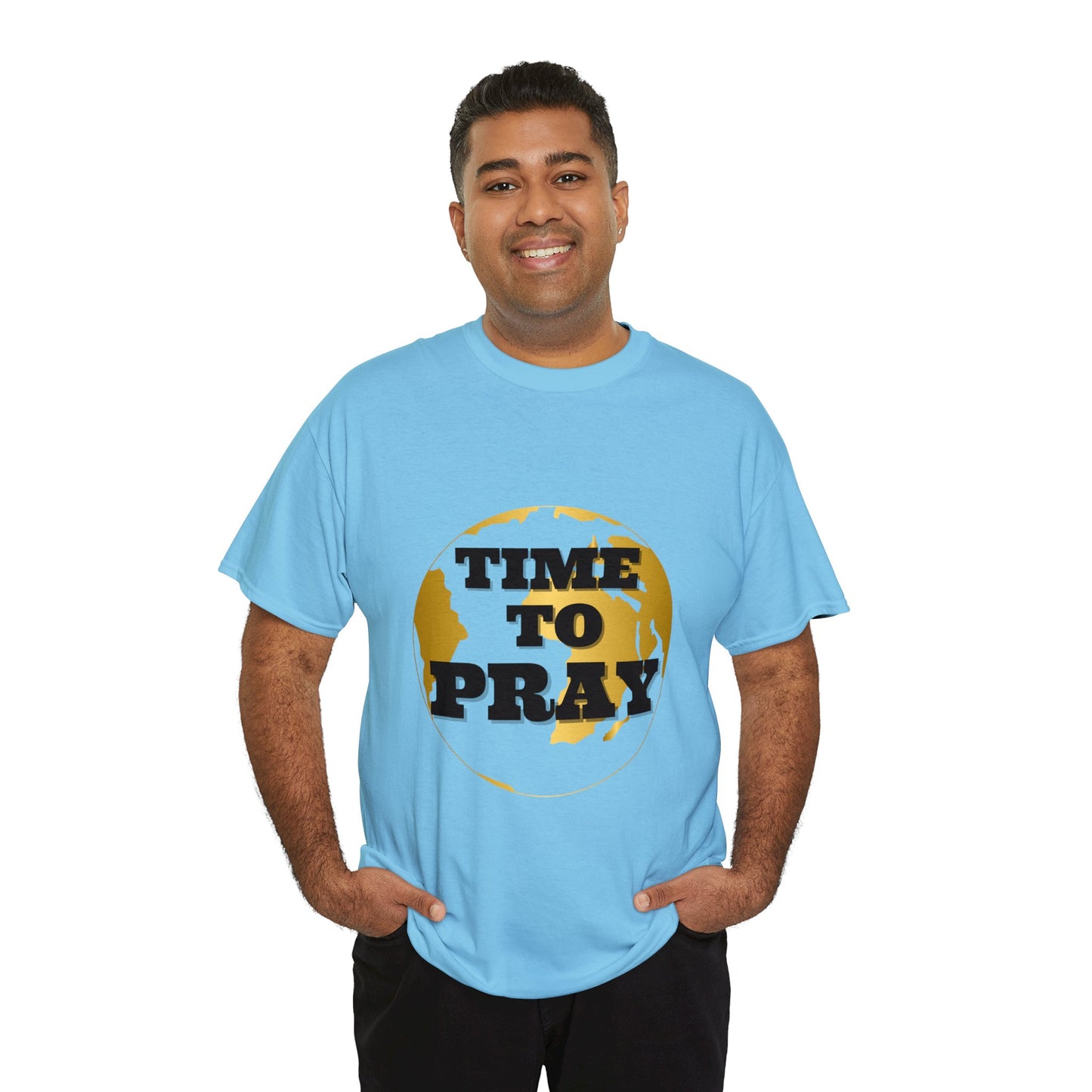 Unisex Heavy Cotton Tee Time to Pray Tee