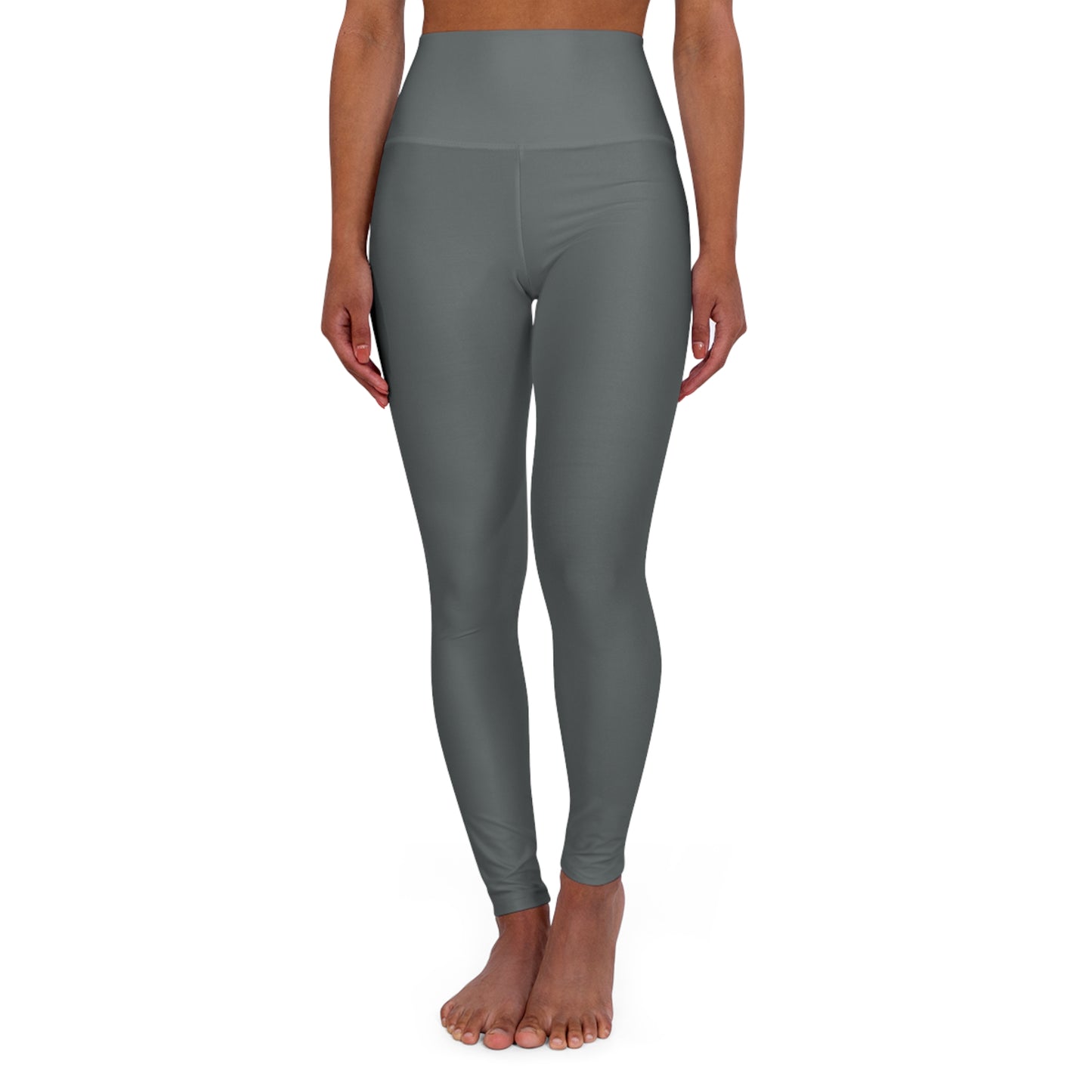 High Waisted Yoga Leggings for Women Grey