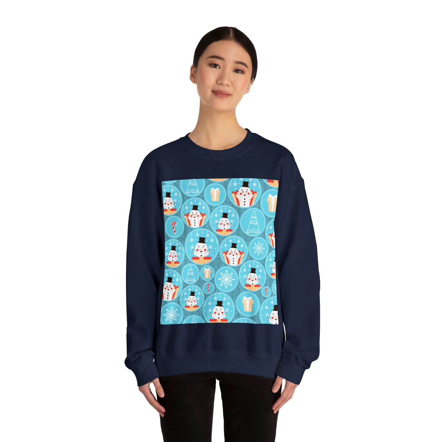 Unisex Heavy Blend™ Crewneck Christmas Ugly Sweatshirt5