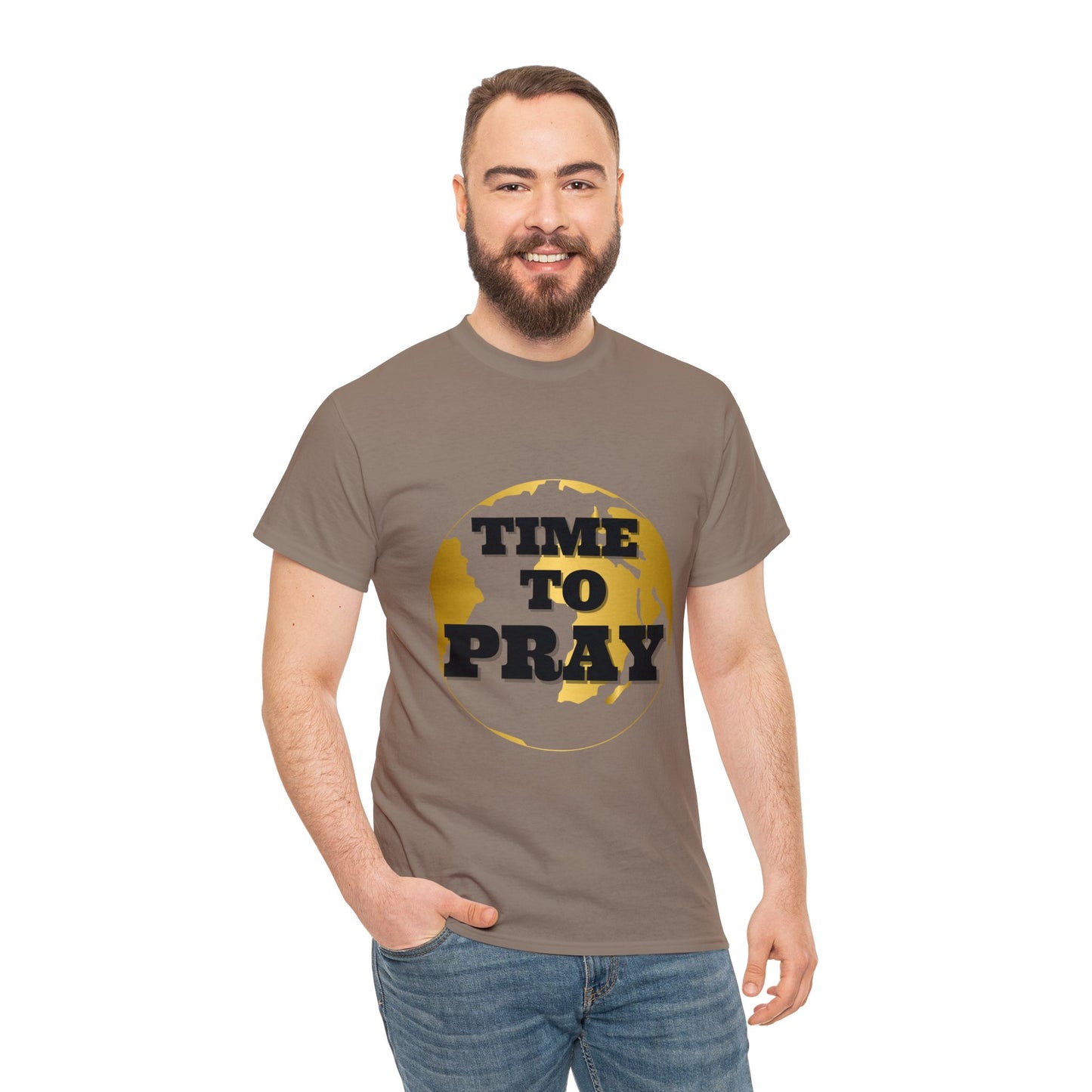 Unisex Heavy Cotton Tee Time to Pray Tee