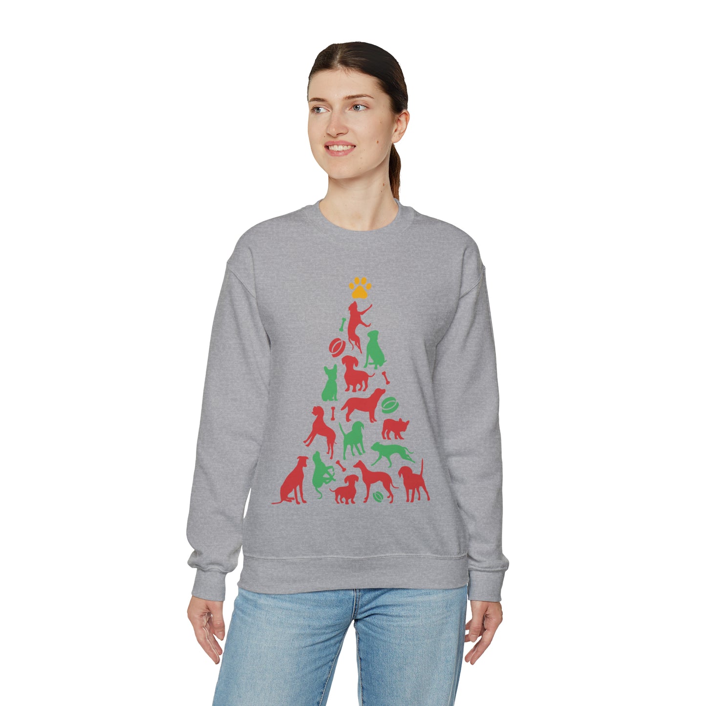 Unisex Heavy Blend™ Crewneck Christmas Ugly Sweatshirt11