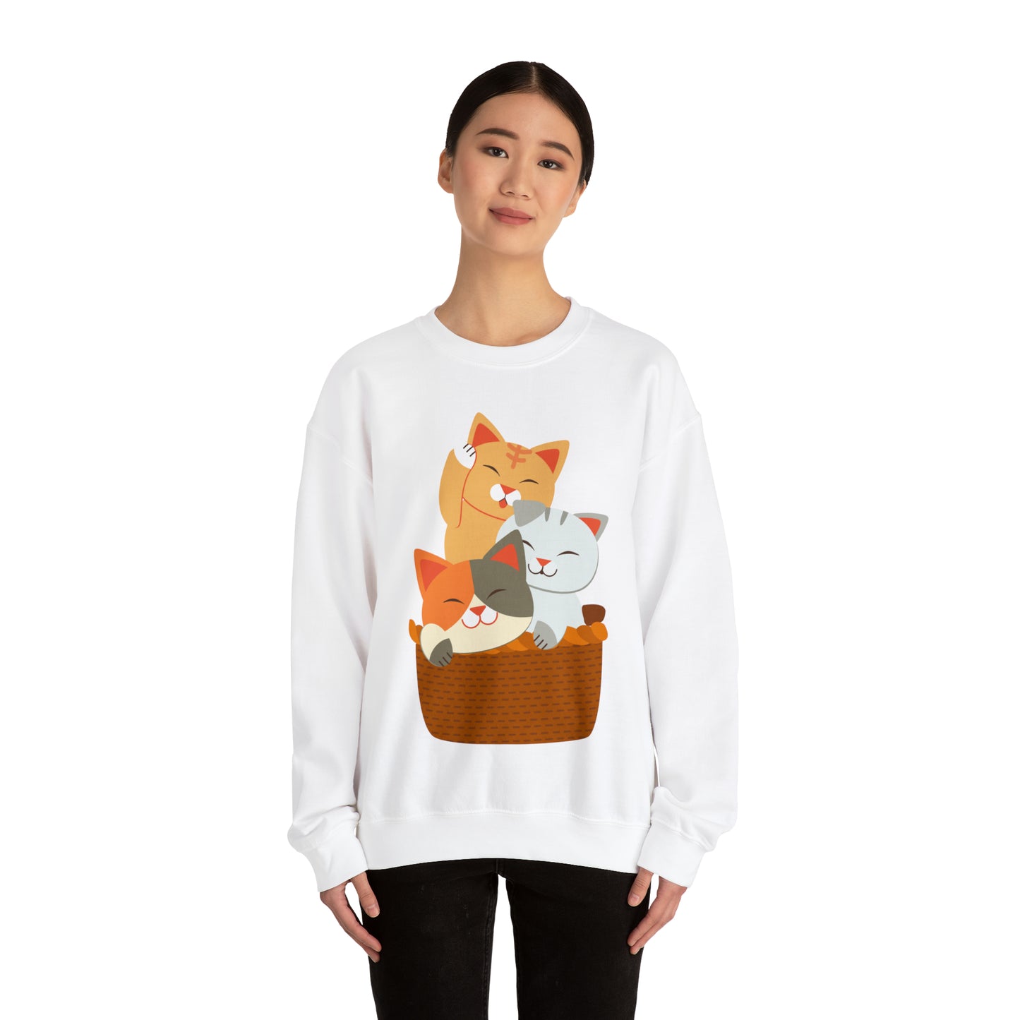 Unisex Heavy Blend™ Crewneck Christmas Ugly Sweatshirt7