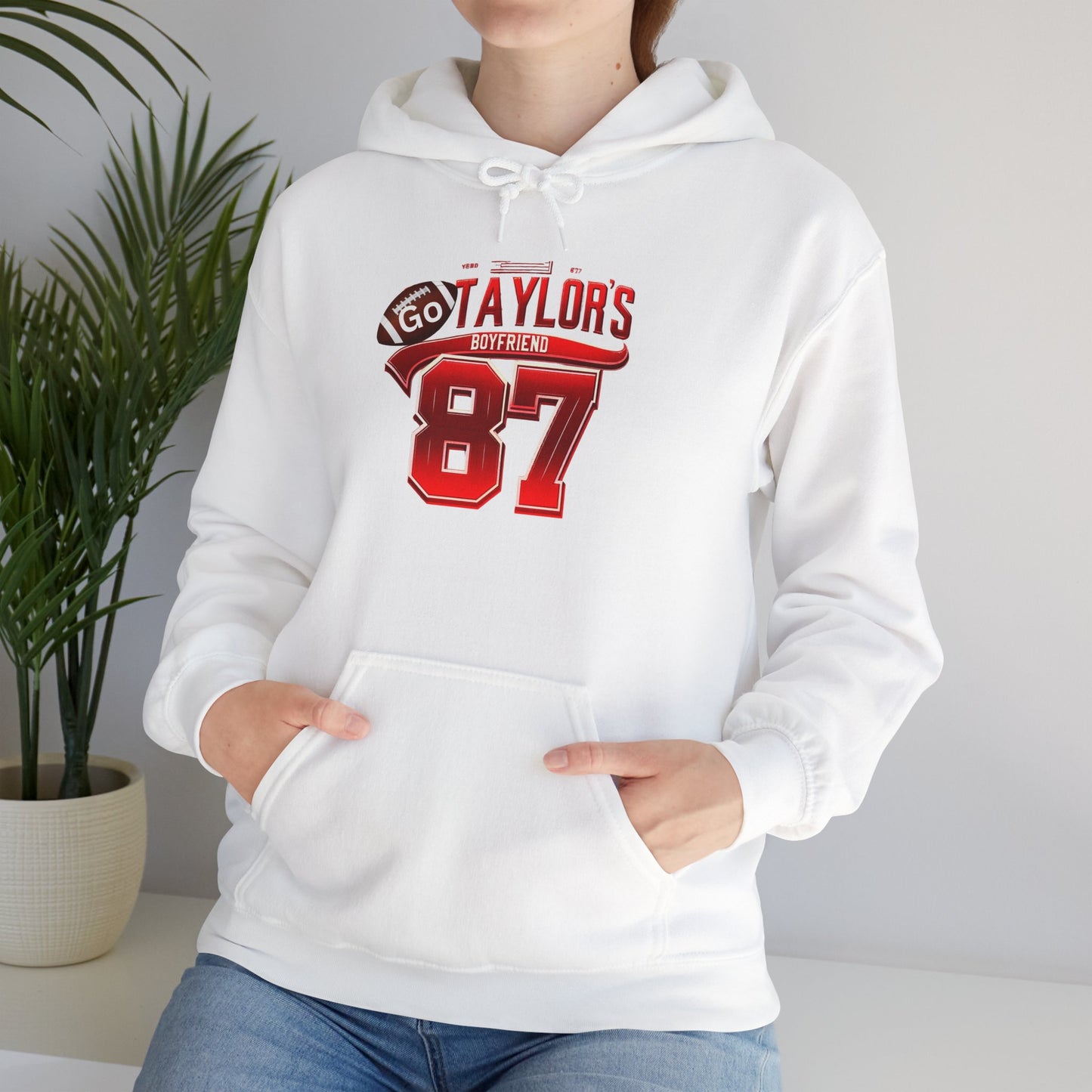 Go Taylor's Boyfriend Hoodie Unisex Heavy Blend