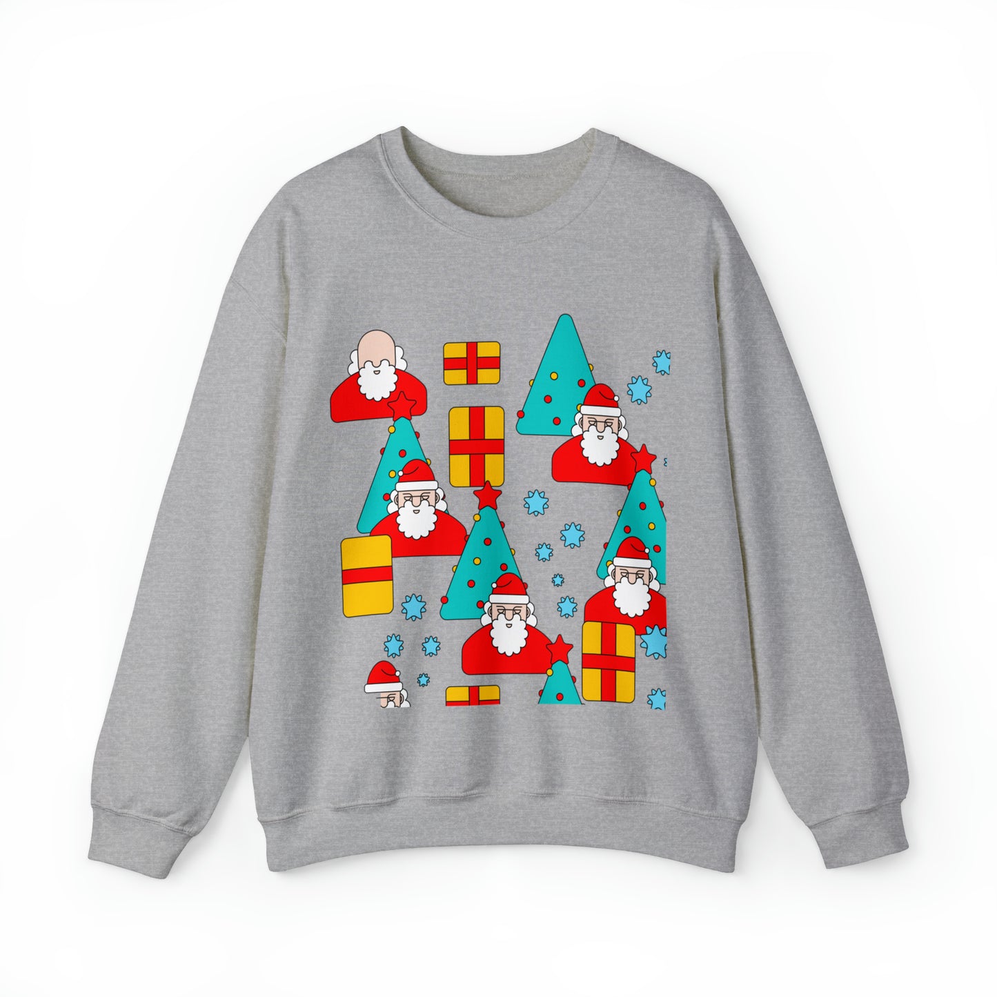 Unisex Heavy Blend™ Crewneck Christmas Ugly Sweatshirt20