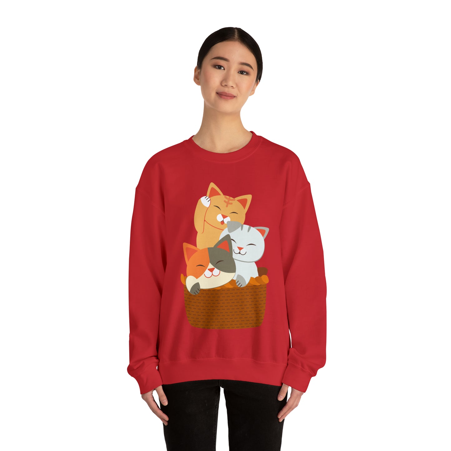 Unisex Heavy Blend™ Crewneck Christmas Ugly Sweatshirt7