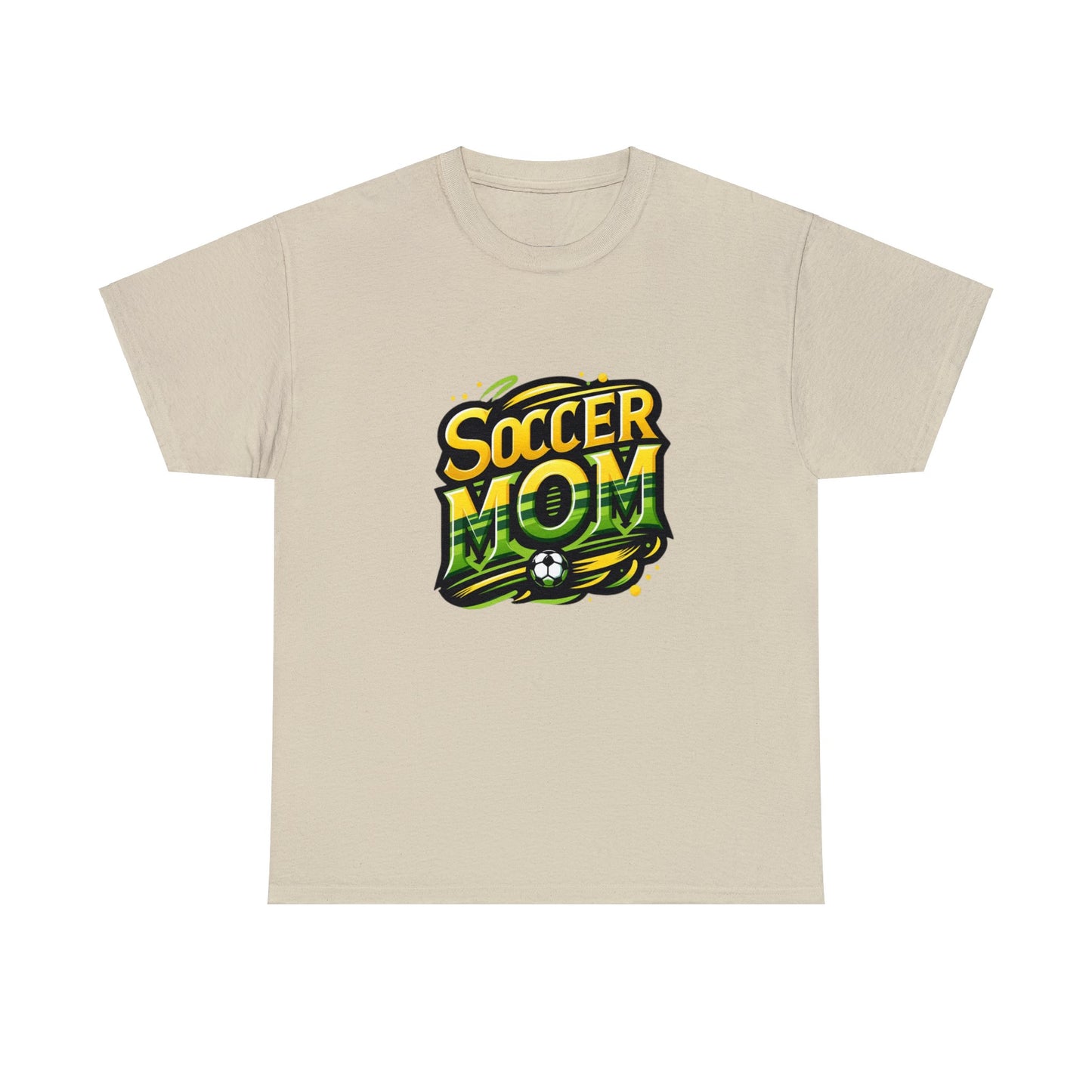 Soccer Mom Unisex Heavy Cotton Tee