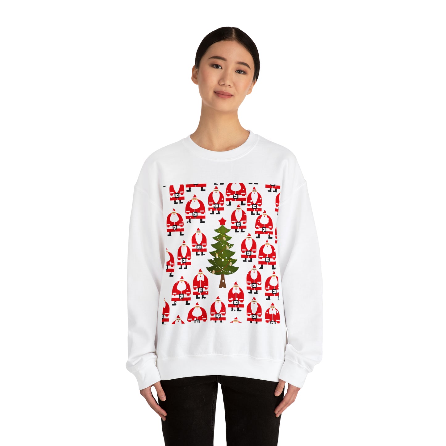 Unisex Heavy Blend™ Crewneck Christmas Ugly Sweatshirt9