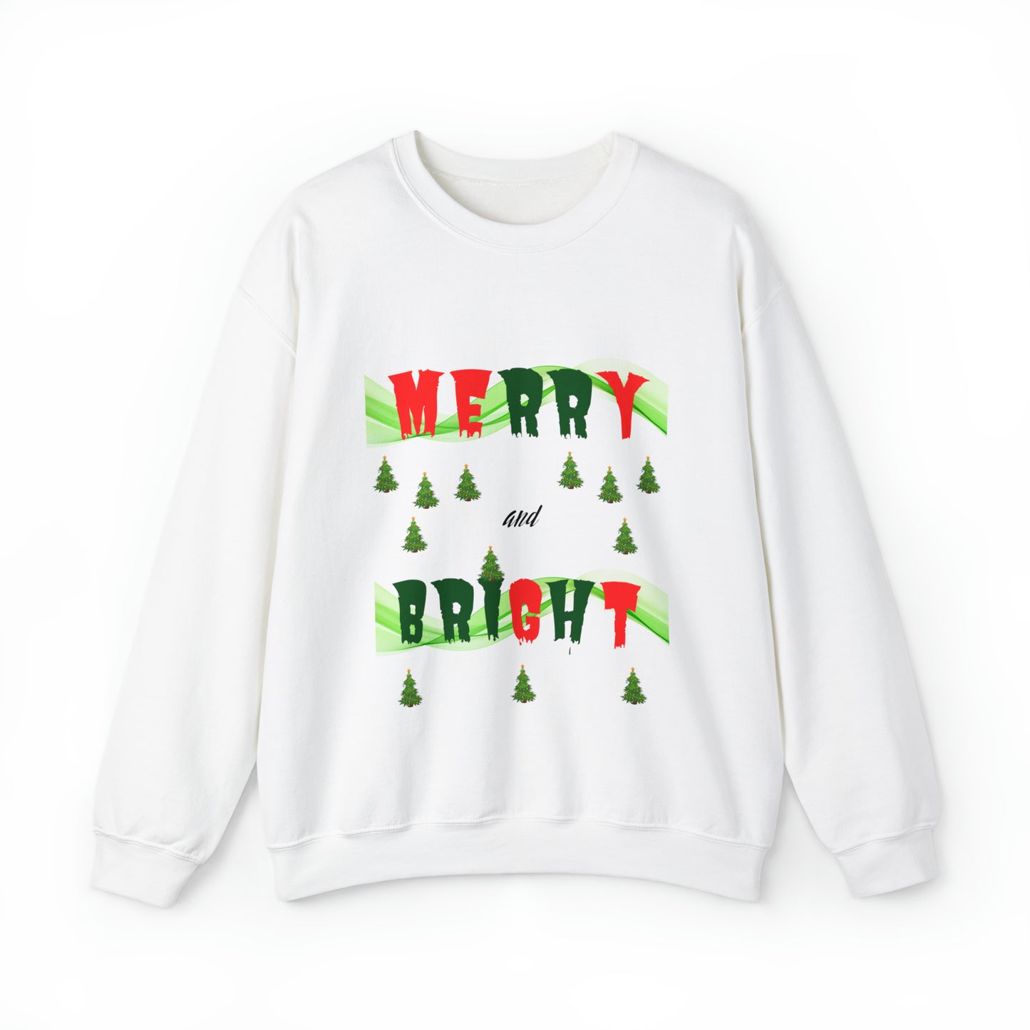 Merry and Bright Christmas Ugly Sweater