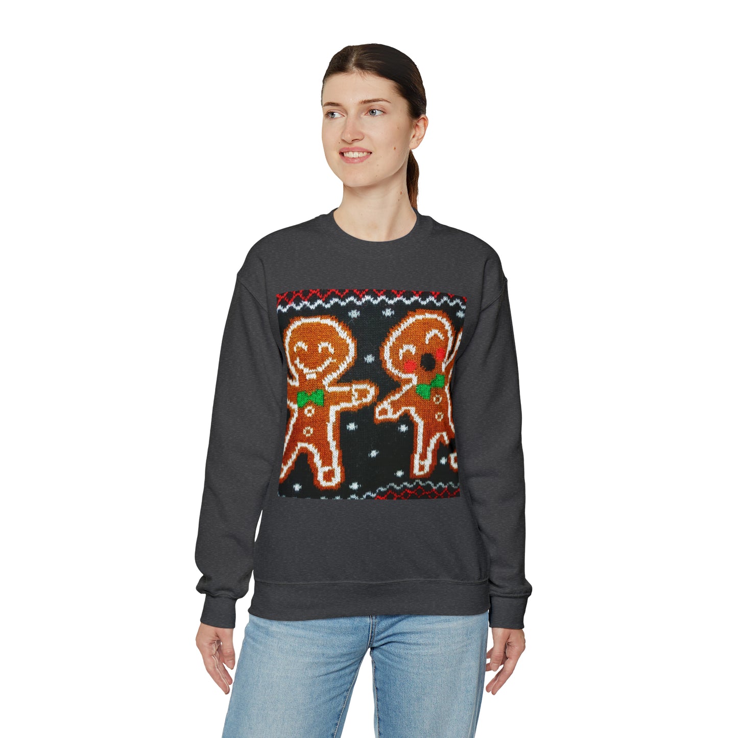 Unisex Heavy Blend™ Crewneck Christmas Ugly Sweatshirt2