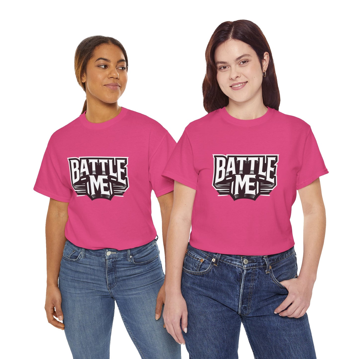 Heavy Cotton Tshirt Unisex for Battle on Live