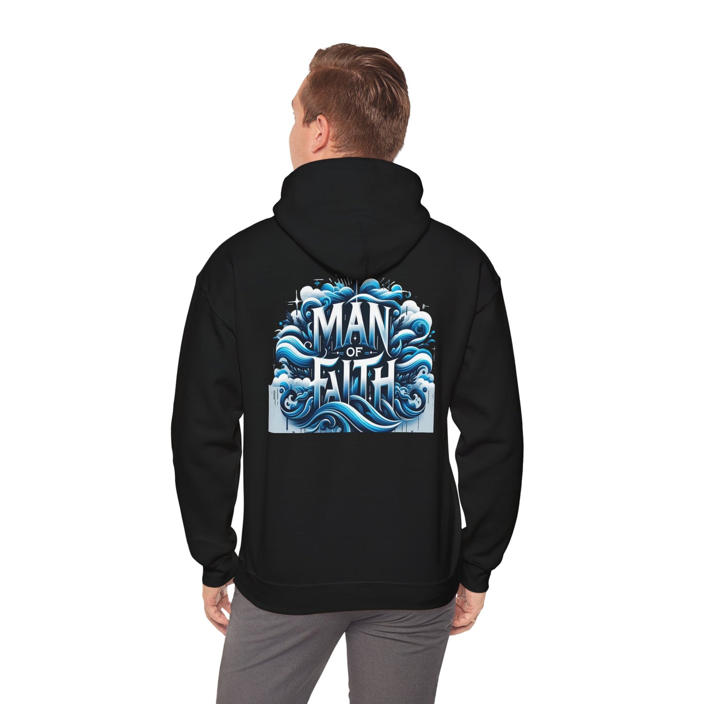 Unisex Heavy Blend™ Hooded Sweatshirt Man of Faith