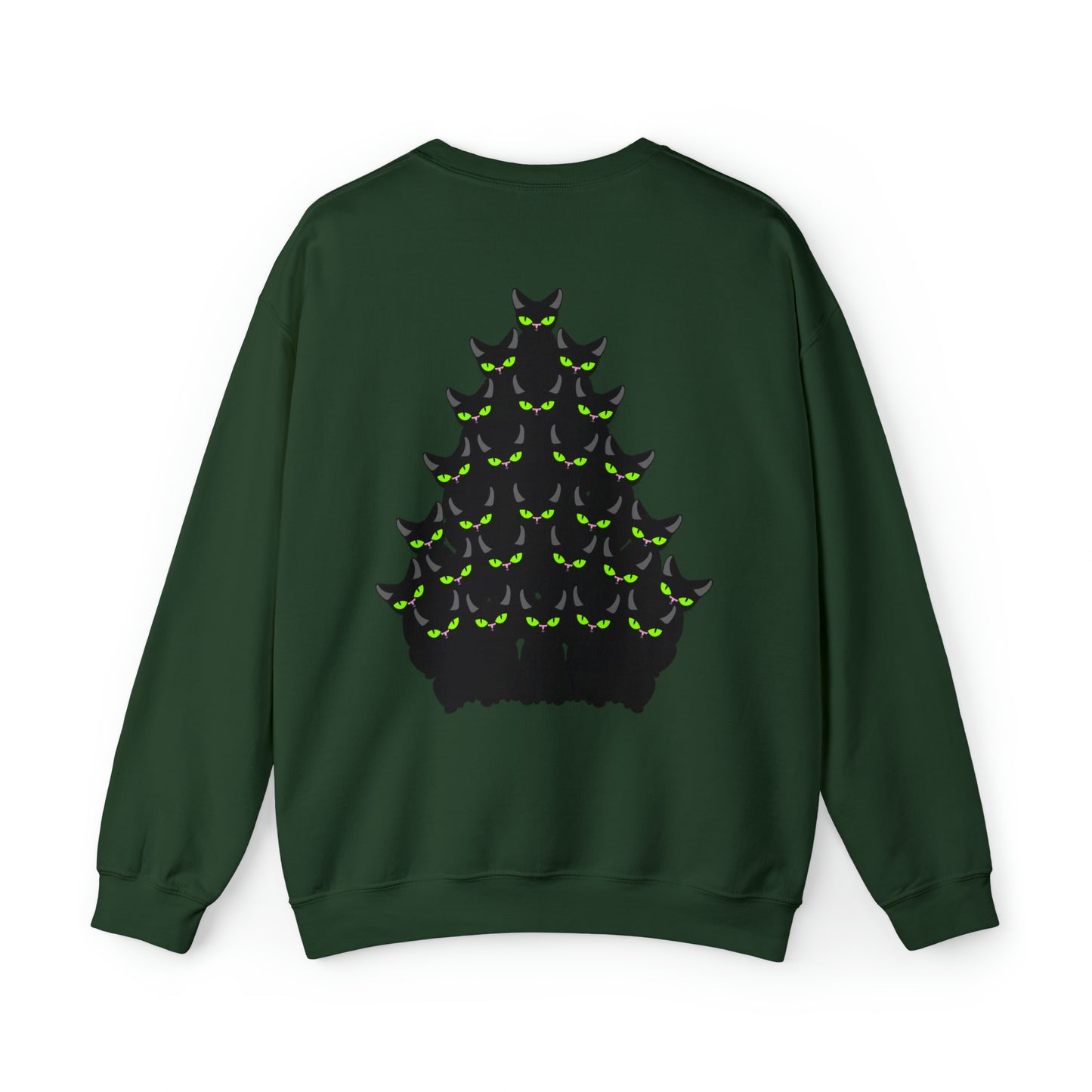 Unisex Heavy Blend™ Crewneck Christmas Ugly Sweatshirt13