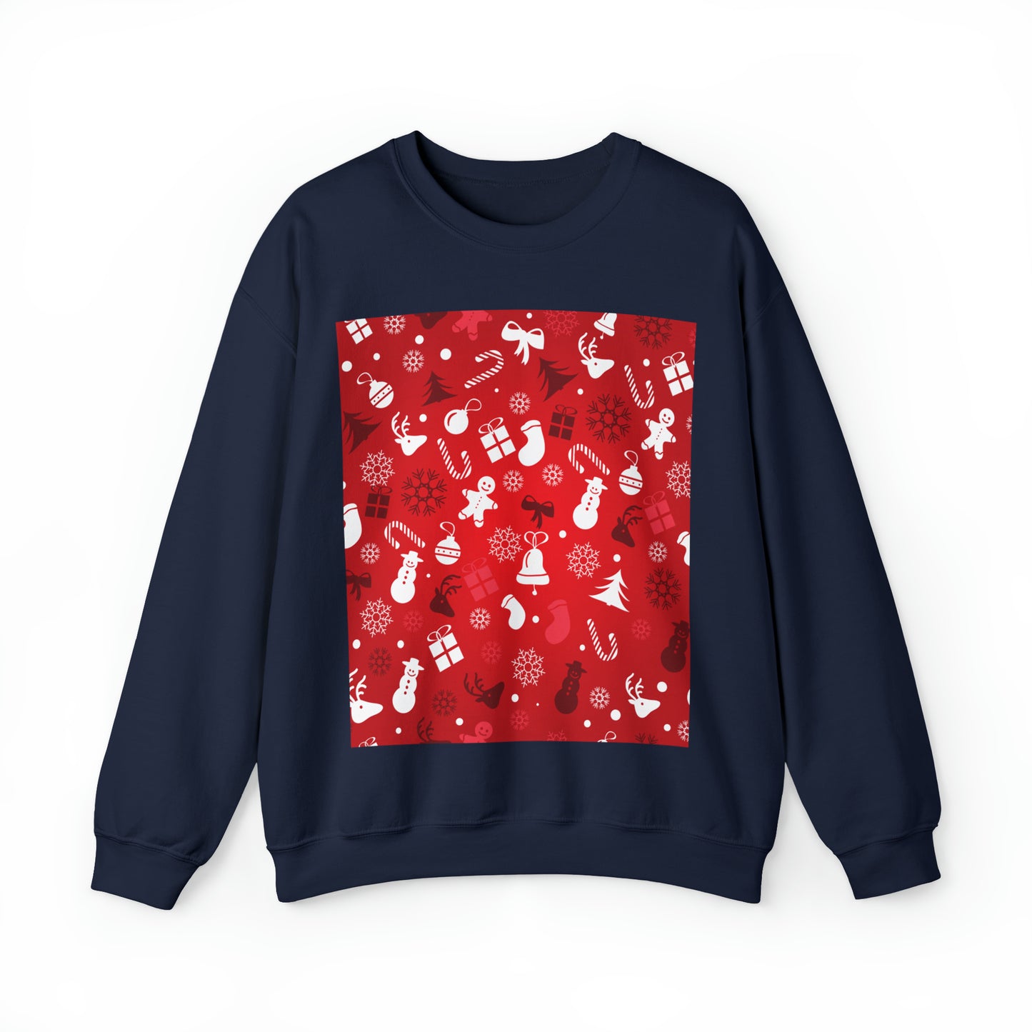 Unisex Heavy Blend™ Crewneck Christmas Ugly Sweatshirt4