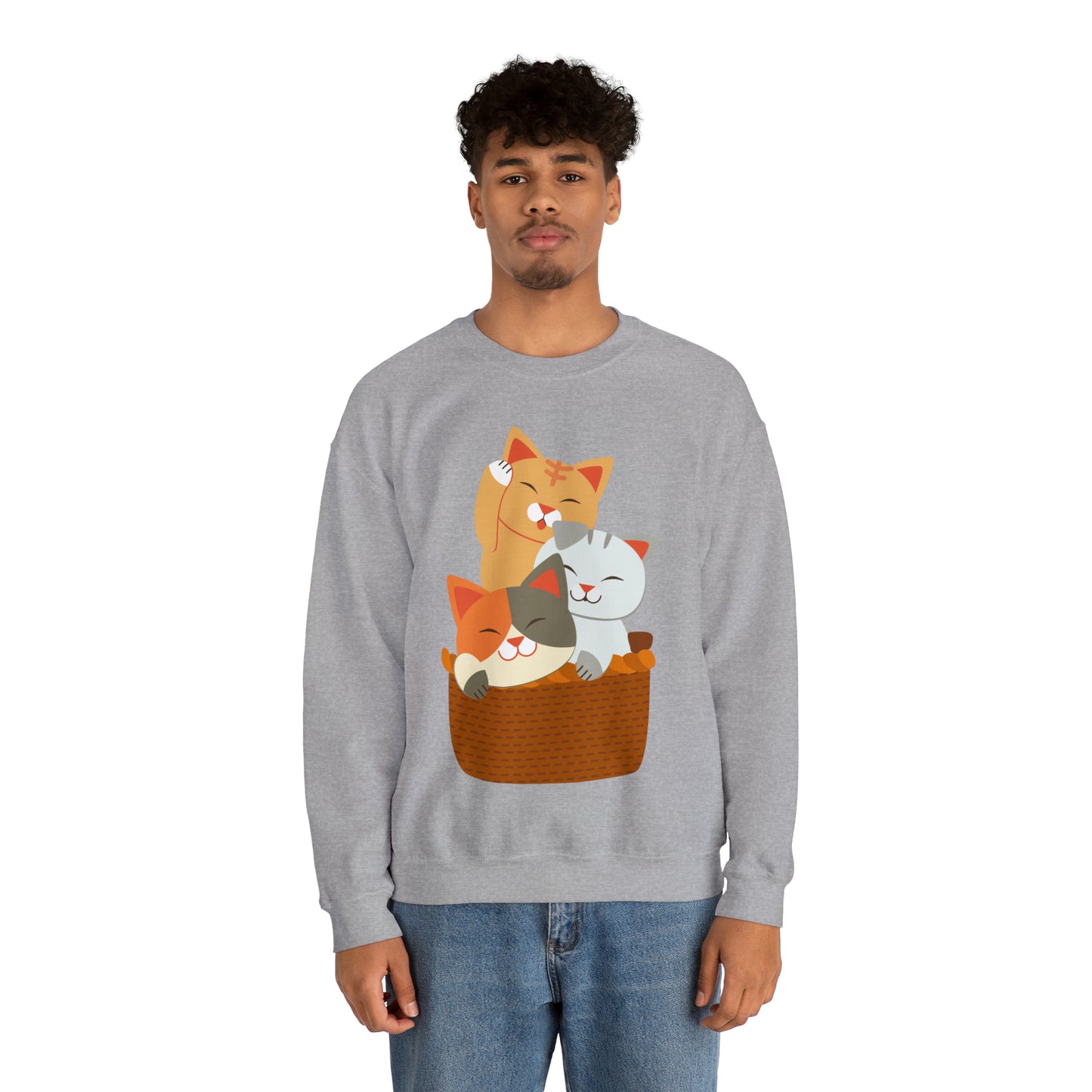 Unisex Heavy Blend™ Crewneck Christmas Ugly Sweatshirt7