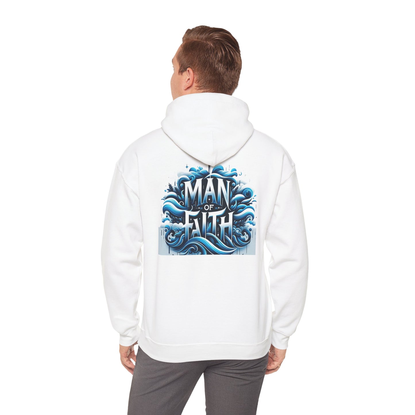 Unisex Heavy Blend™ Hooded Sweatshirt Man of Faith