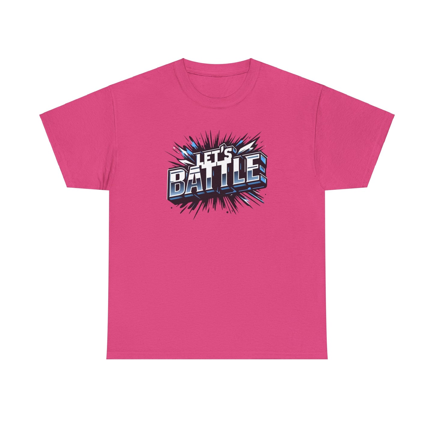 Heavy Cotton Tshirt for Male and Female Lets Battle