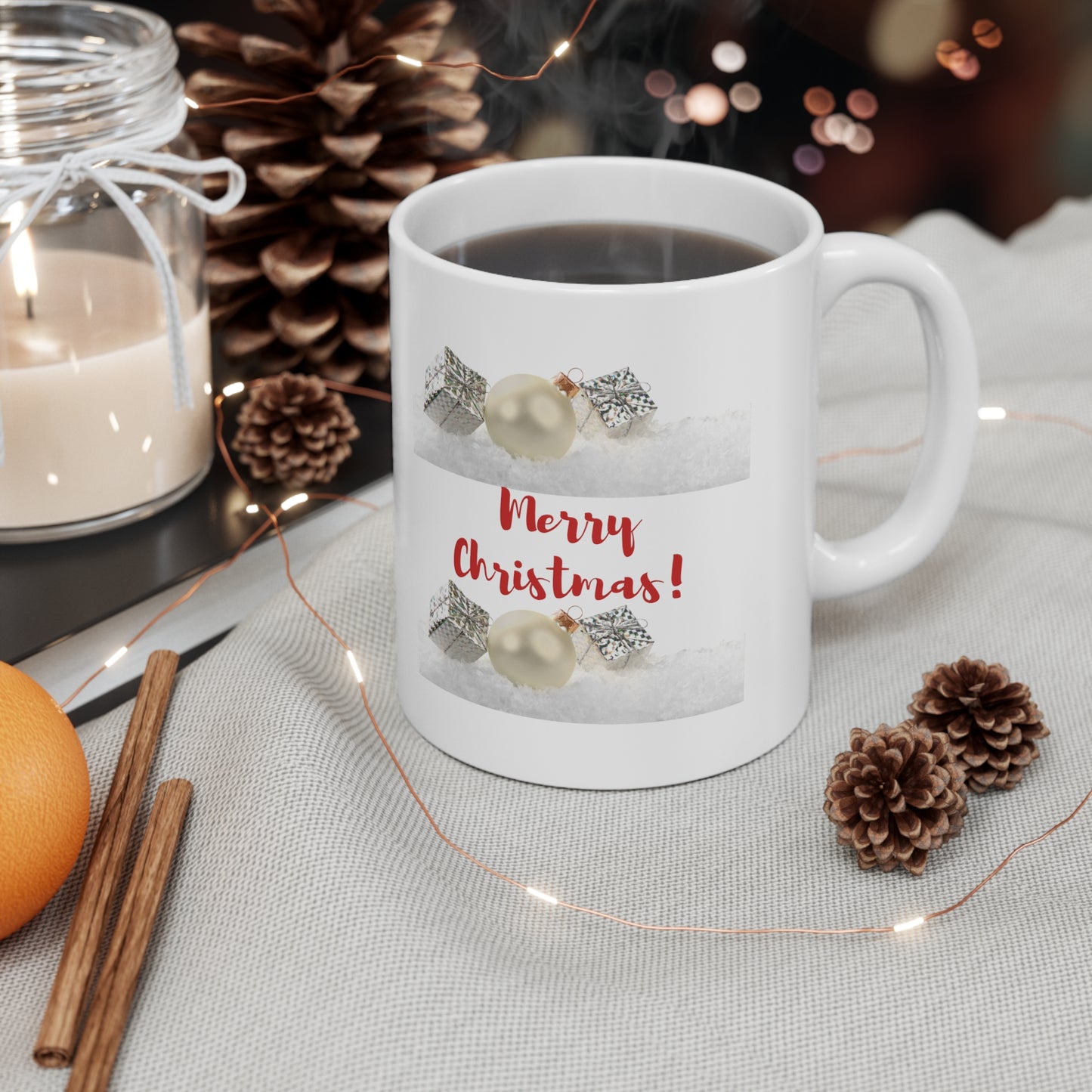 Just for You Merry Christmas Ceramic Mug 11oz