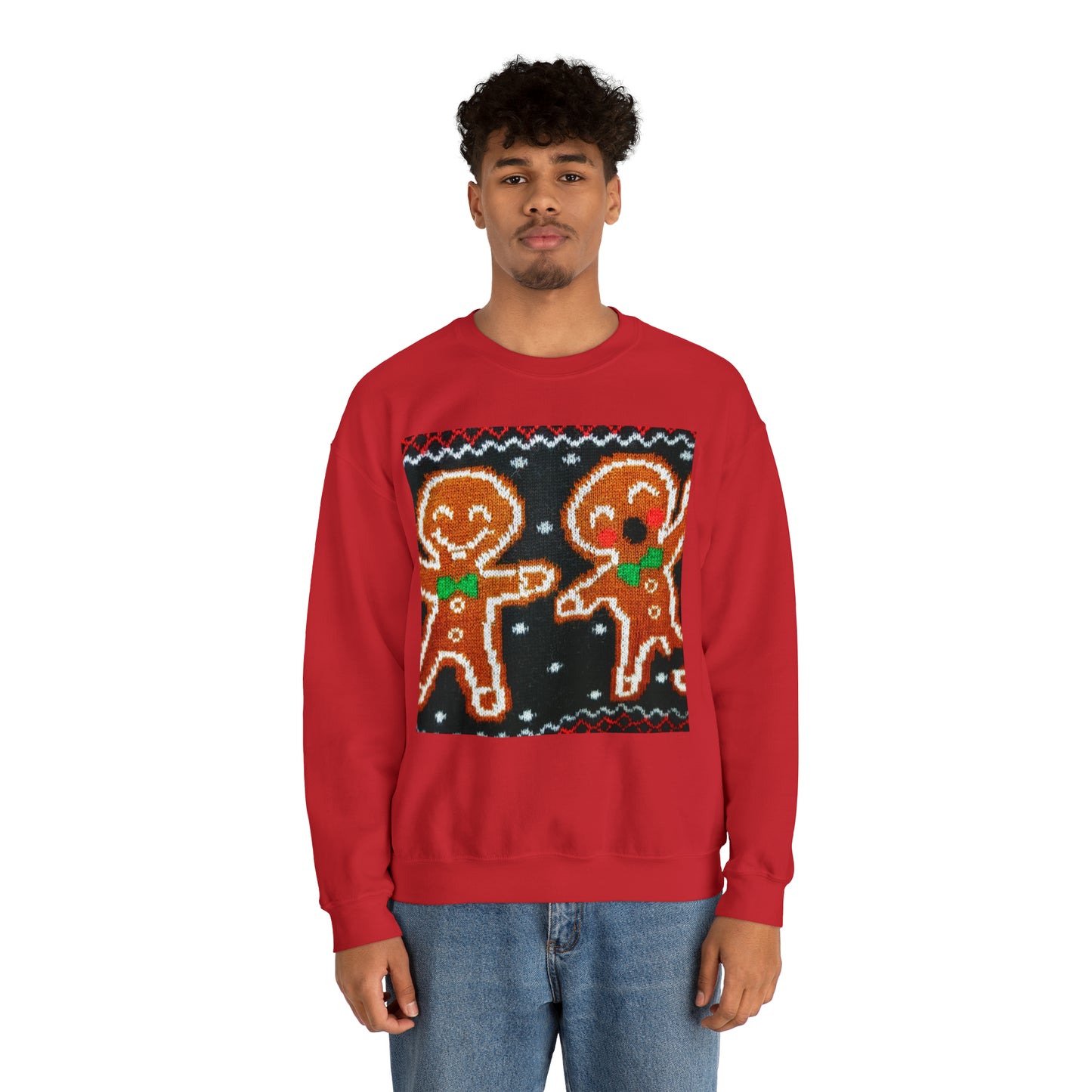 Unisex Heavy Blend™ Crewneck Christmas Ugly Sweatshirt2