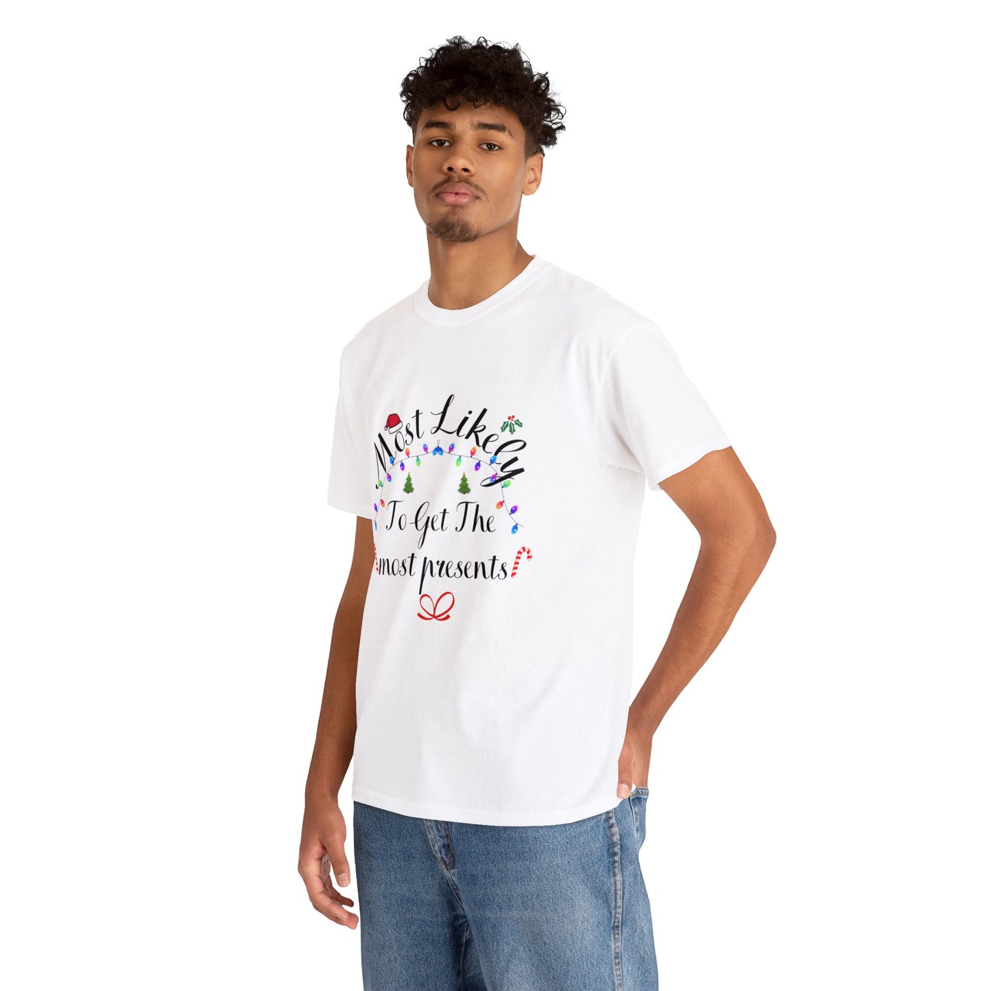 Christmas Ugly Tees Unisex Heavy Cotton Tee get most Presents