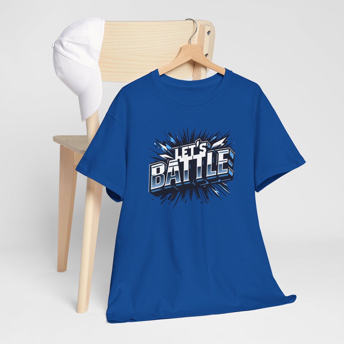 Heavy Cotton Tshirt for Male and Female Lets Battle