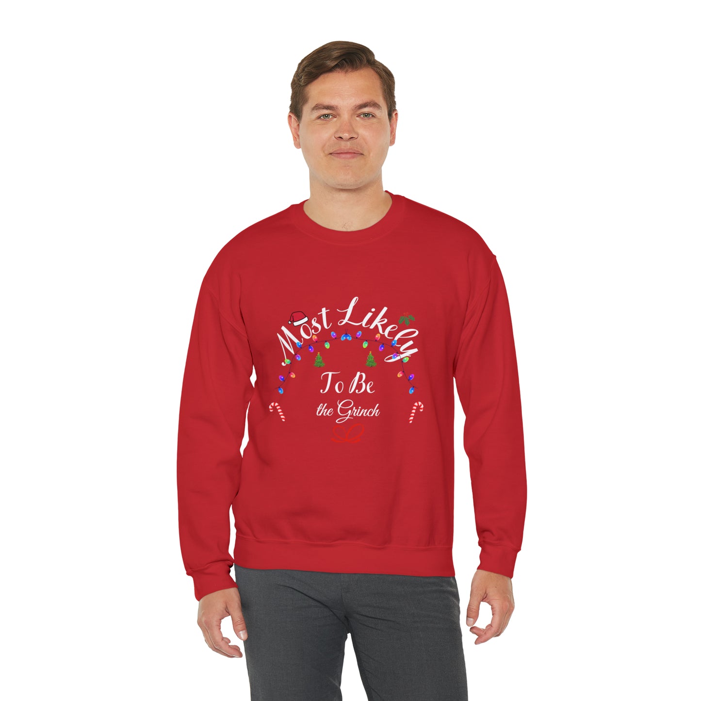 Most Likely to be the Grinch Christmas Ugly Sweater