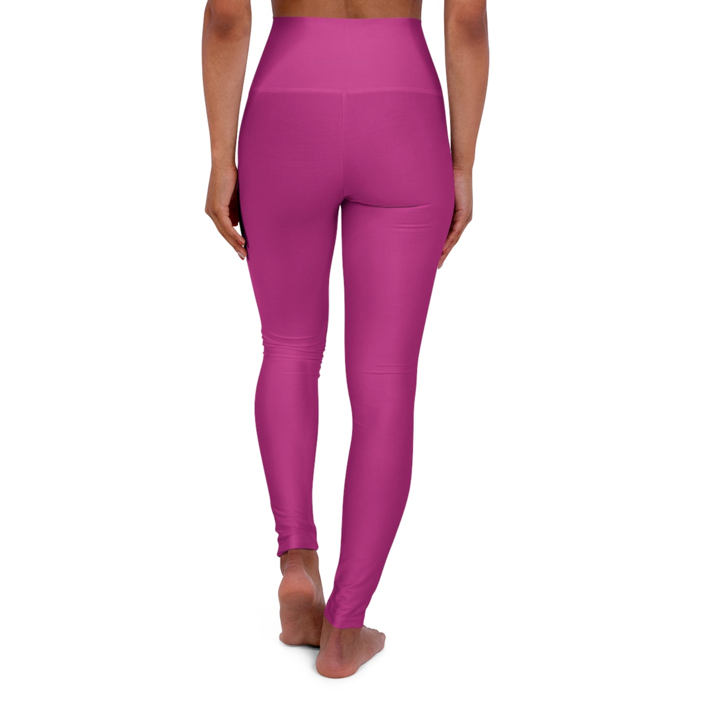 High Waisted Yoga Leggings for Women Pink