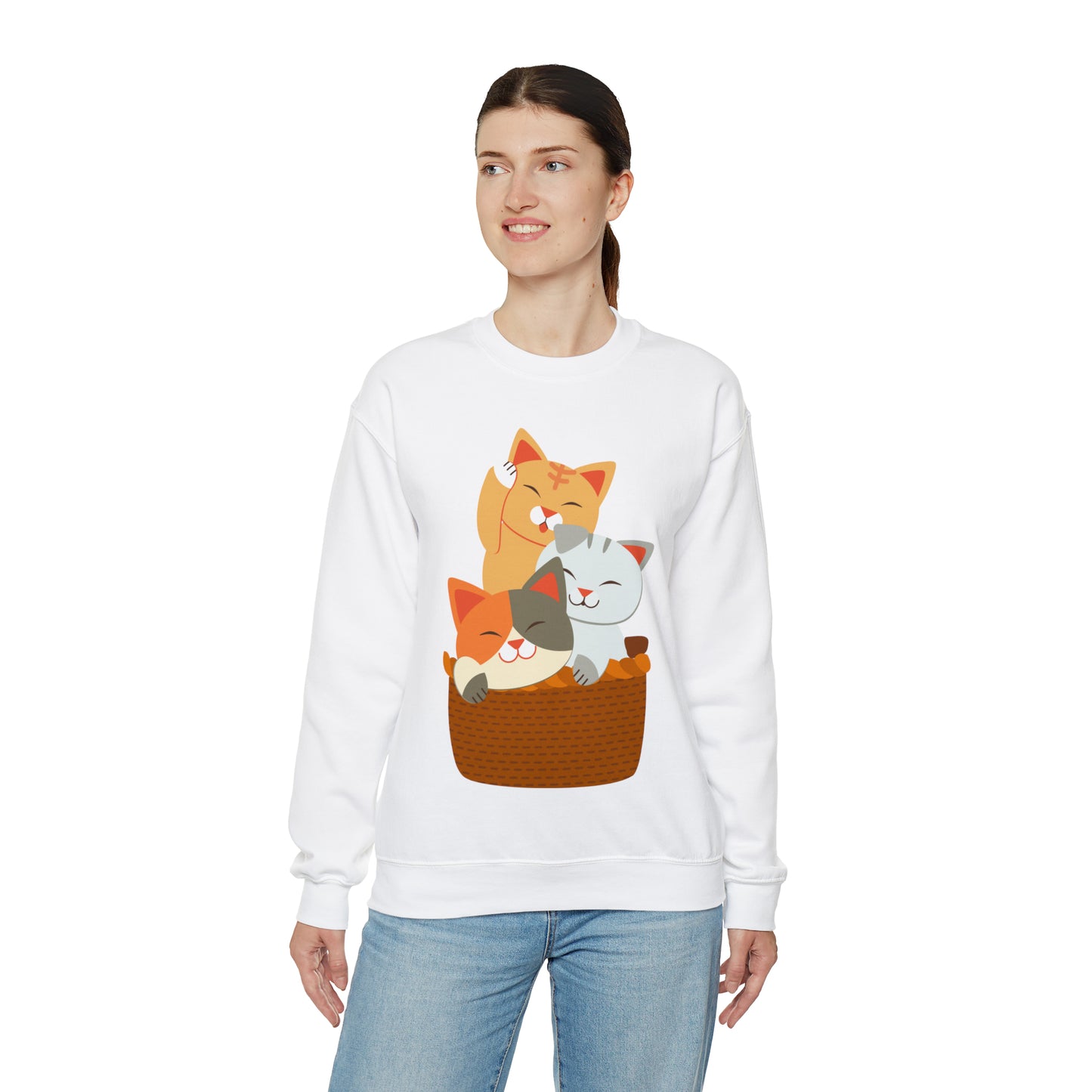 Unisex Heavy Blend™ Crewneck Christmas Ugly Sweatshirt7