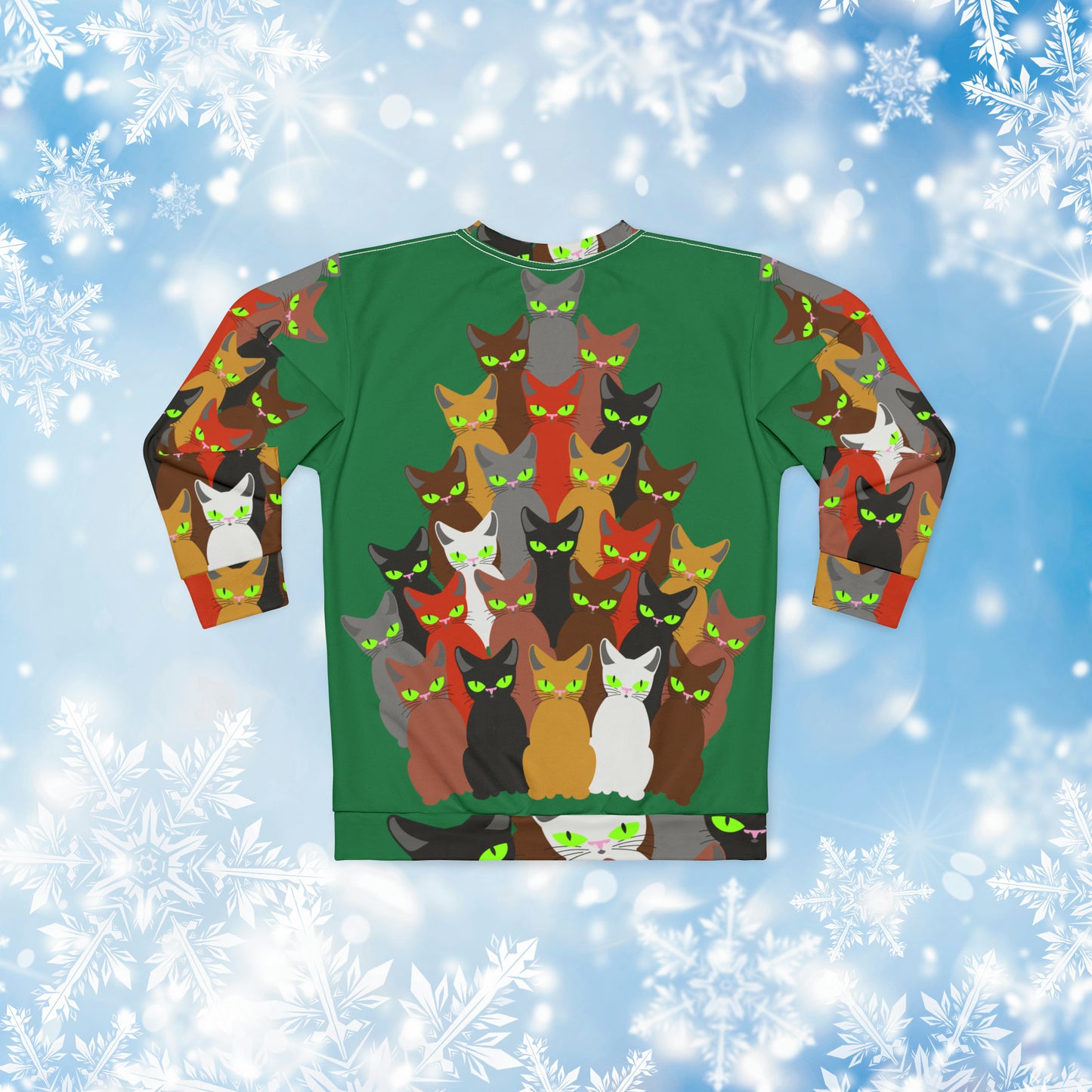 Christmas Ugly Sweater All Over Print Unisex Sweatshirt 4